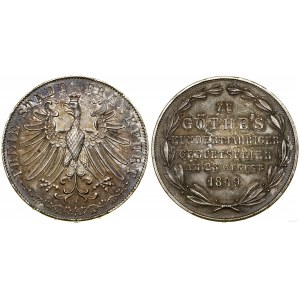 Germany, thaler, 1849, Frankfurt
