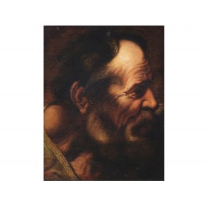 Jacob Jordaens, Antwerp 1593 - 1678 Antwerp, Workshop, Study head