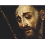 Spanish painter, 17th century, circle of Luis de Morales, Portrait of Christ