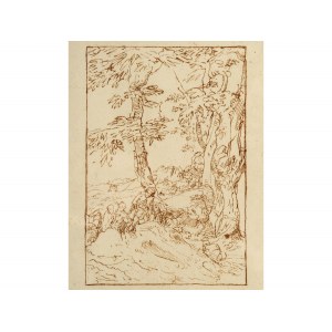 Unknown painter, 17th century, Landscape