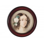 Moritz Michael Daffinger, Lichtental 1790 - 1849 Vienna, watercolor miniature of Sophie von Dracovich