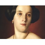 Porträt einer Dame, Mitte 19. Jahrhundert