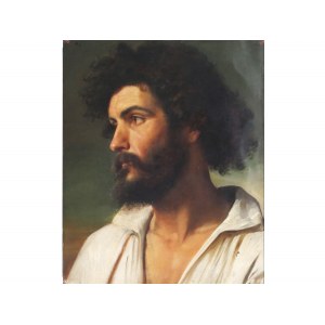 Carl Theodor Piloti, 1826 - 1886, circle of, Portrait of a young man