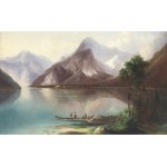 Ferdinand Lepié, Prague 1824 - 1883 Prague, The Königssee in Bavaria