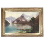 Ferdinand Lepié, Prague 1824 - 1883 Prague, The Königssee in Bavaria