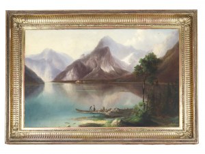 Ferdinand Lepié, Prague 1824 - 1883 Prague, The Königssee in Bavaria