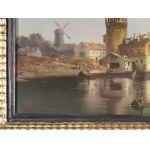 Karl Kaufmann, Neuplachowitz 1843 - 1905 Vienna, Dutch coastal landscape