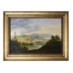 Landscape painter, 19th century, View of a village
