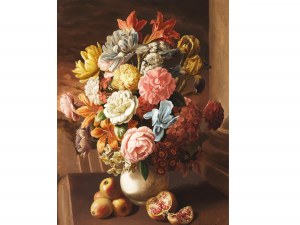 Leopold von Stoll, Altlerchenfeld 1803 - 1884 Vienna, Large Flower Piece