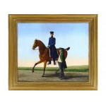 Franz Krüger, Germany 1797 - 1857, attributed, Russian officer on horseback
