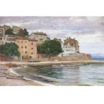 Constantin Damianos, Vienna 1869 - 1953 Vienna, View of the idyllic Moscenicka Draga