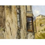 Eduard Zetsche, Vienna 1844 - 1927 Vienna, View of the village of Tirol
