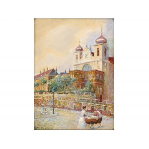 Josef Ferdinand Benesch, Komárov 1875 - 1954, Veduta