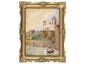 Josef Ferdinand Benesch, Komárov 1875 - 1954, Veduta