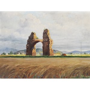 Unknown painter, Motif from Hainburg