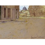 Siegfried Stoitzner, Vienna 1892 - 1976 Krems at the Danube, Village street in the Wachau