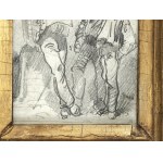 Unknown artist, pencil drawing on paper