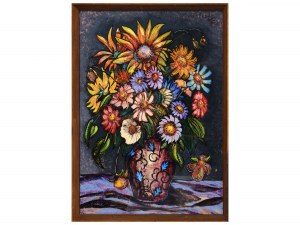 Ernst Huber, Reverse glass painting