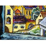 Franz von Zülow, Reverse glass painting