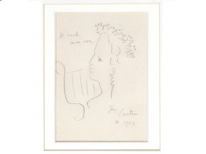 Jean Cocteau, Maisons-Laffitte 1889 - 1963 Milly-la-Forêt, attributed