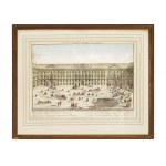 View of the inner Hofburg in Vienna, 18th century