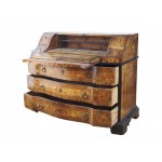 Writing commode, 18th century, Venice, veneered and inlaid