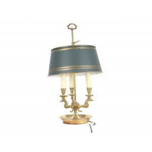 Table lamp, Louis XVI, gilded