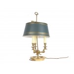 Table lamp, Louis XVI, gilded