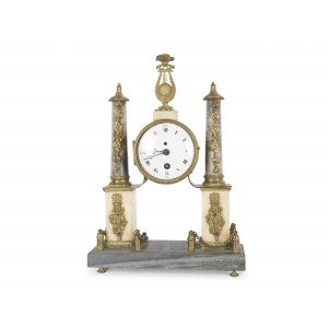Commode clock, France