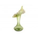Glass vase, palm tree king?