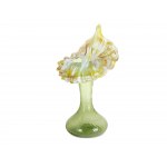 Glass vase, palm tree king?