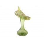 Glass vase, palm tree king?