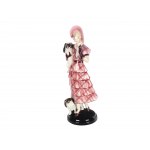 Josef Lorenzl, Jealousy, standing lady with hat, porcelain