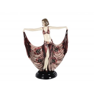 Josef Lorenzl, Standing dancer, porcelain