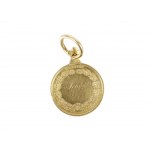 Gold pendant Meritis Emperor Franz Joseph I