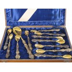 Dessert set, 11 spoons