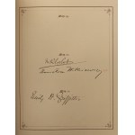 Stambuch / Birthday Book of the Axentowicz Family
