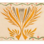 Józef Mehoffer (1869 - 1946), Projekt ornamentu polichromii w domu Pod Globusem