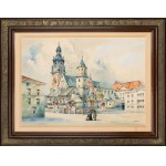 Stanislaw Tondos (1854 - 1917), Una passeggiata sulla collina del Wawel.