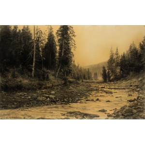 Michał Wywiórski-Gorstkin (1861 - 1926), Tatrzański potok