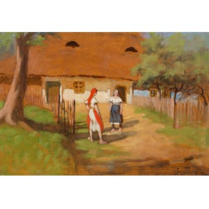 Jadwiga Tetmajer-Naimska (1891 - 1973), Przed chatą w Bronowicach