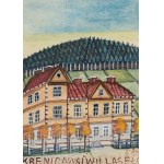Nikifor Krynicki (1895 - 1968), Villa in Krynica.