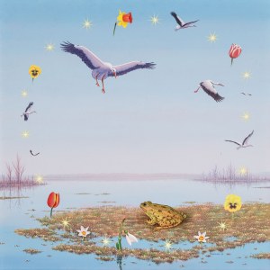 Edward Narkiewicz (1938 - 2007), Żaba i bociany