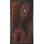 Jerzy Tchórzewski (1928 Siedlce - 1999 Warsaw), Little litany to the stars - triptych, 1980-87