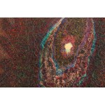 Jerzy Tchórzewski (1928 Siedlce - 1999 Warsaw), Little litany to the stars - triptych, 1980-87