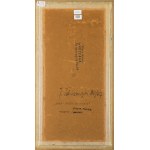 Jerzy Tchórzewski (1928 Siedlce - 1999 Warsaw), Little litany to the stars - triptych, 1980-87