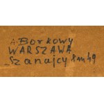Jerzy Tchórzewski (1928 Siedlce - 1999 Warsaw), Little litany to the stars - triptych, 1980-87