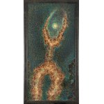 Jerzy Tchórzewski (1928 Siedlce - 1999 Warsaw), Little litany to the stars - triptych, 1980-87