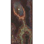 Jerzy Tchórzewski (1928 Siedlce - 1999 Warsaw), Little litany to the stars - triptych, 1980-87