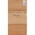 Aleksander Kobzdej (1920 Olesko - 1972 Warsaw), Le Rocher, 1968